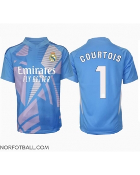 Billige Fotballdrakt Real Madrid Thibaut Courtois #1 Keeper Replika Hjemmedrakt 2024-25 Kortermet